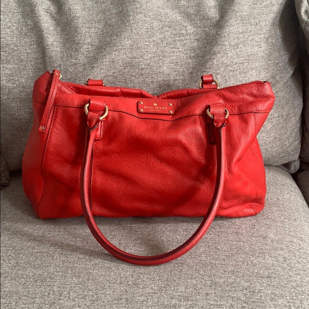 Red Kate Spade Handbag